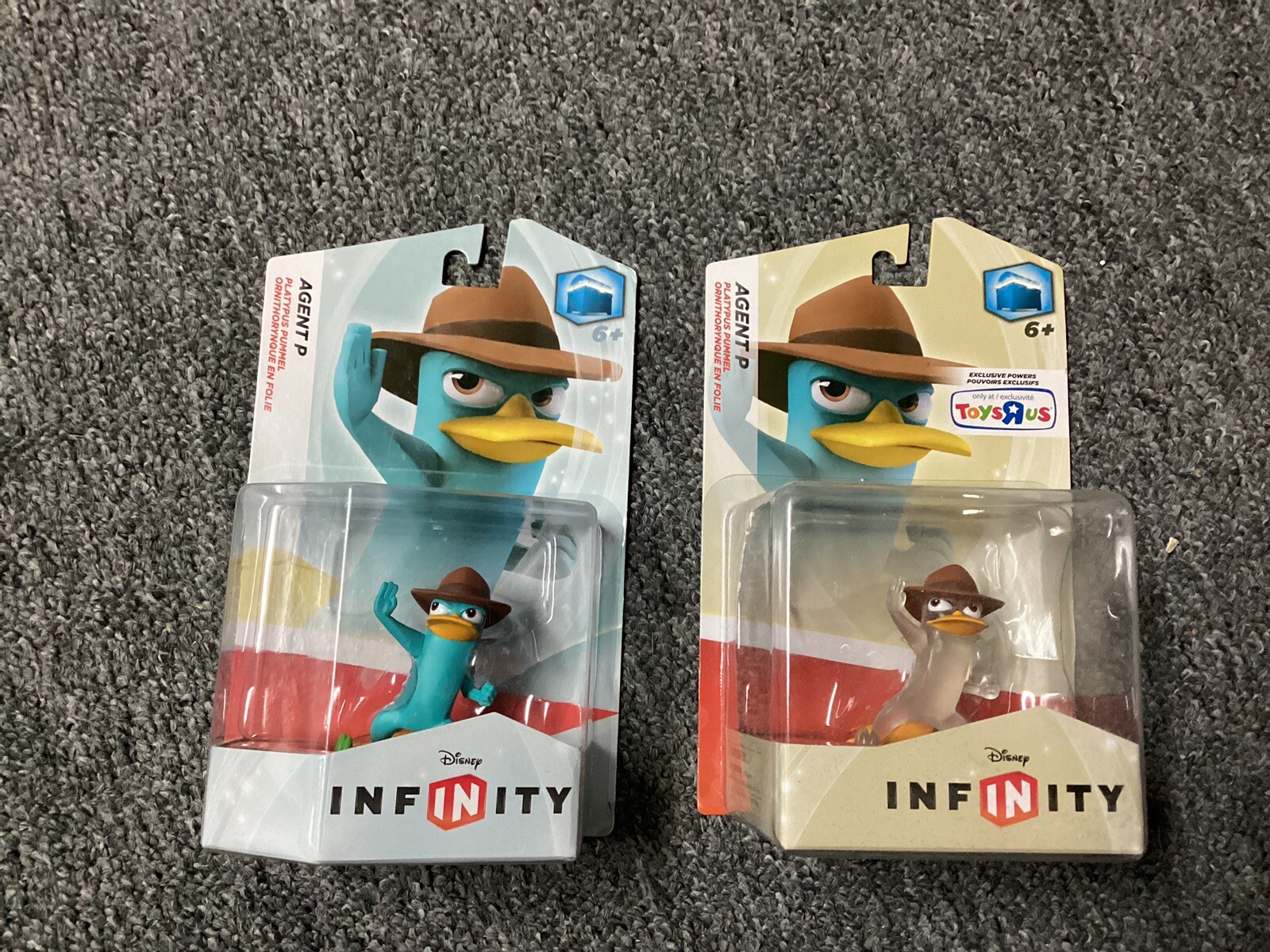 Disney Infinity Phineas and Ferb Agent P Figure Toys R Us Platypus Set Of 2