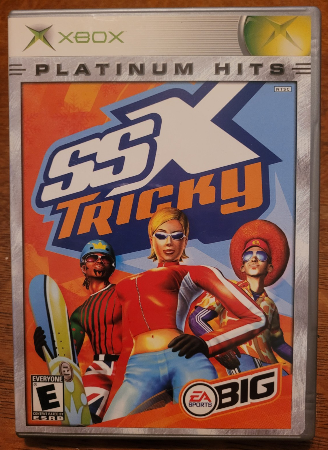 SSX TRICKY Microsoft Xbox COMPLETE TESTED Manual Sports Snowboarding RARE CIB VG
