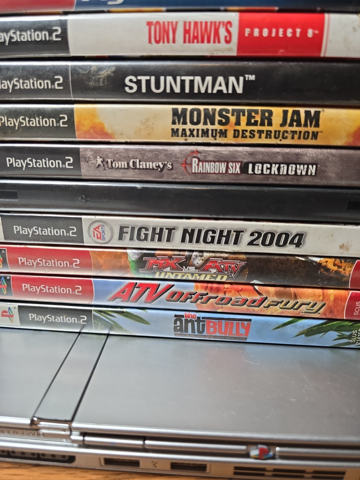 Sony PlayStation 2 PS2 Slim SCPH-70012 Console System OEM Bundle
