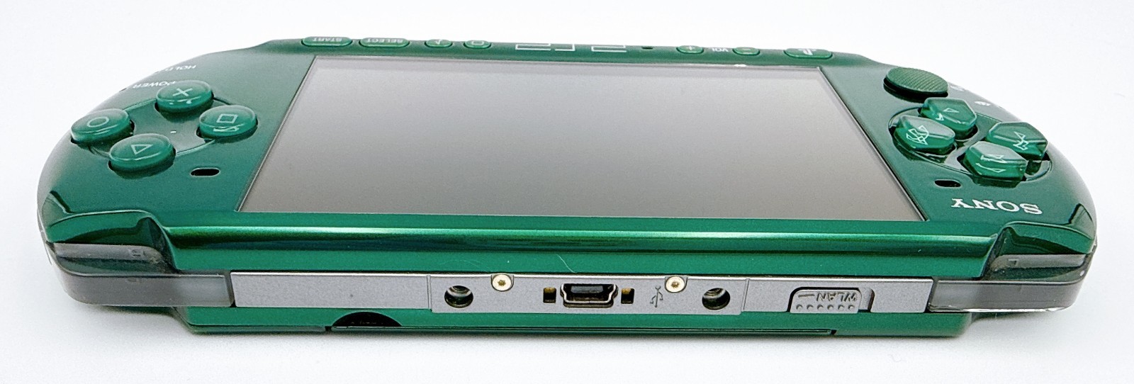 Sony PSP-3000 PSP 3000 Console Green Rare Color Region free – Excellent