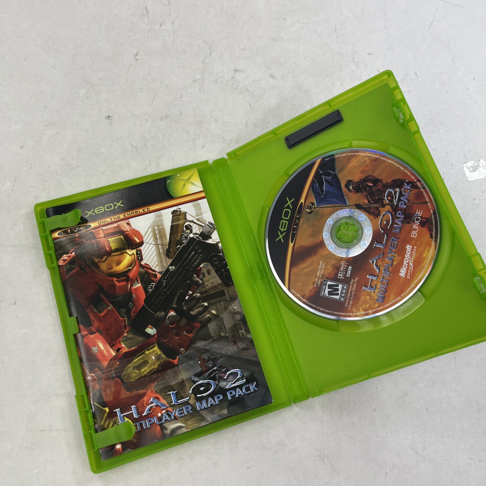 Halo 2 Multiplayer Map Pack (Original Xbox) CIB COMPLETE With Manual