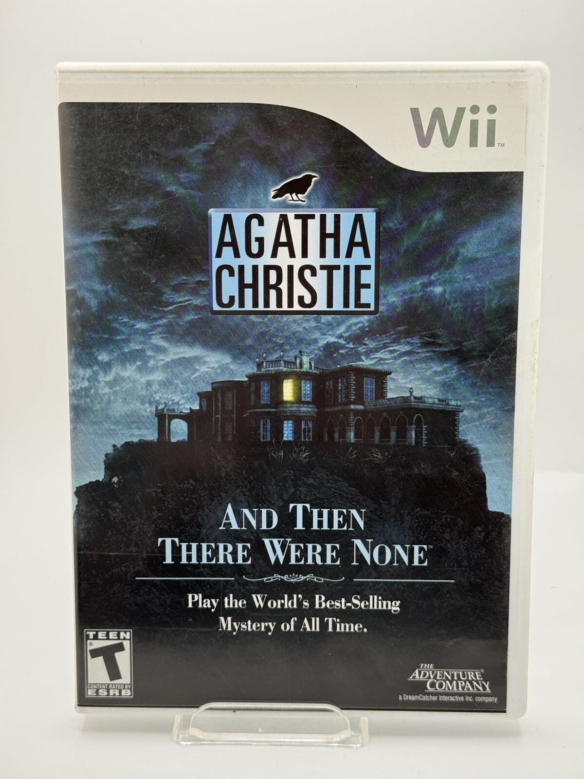 Agatha Christie: And Then There Were None (Nintendo Wii, 2008) Box & Disc