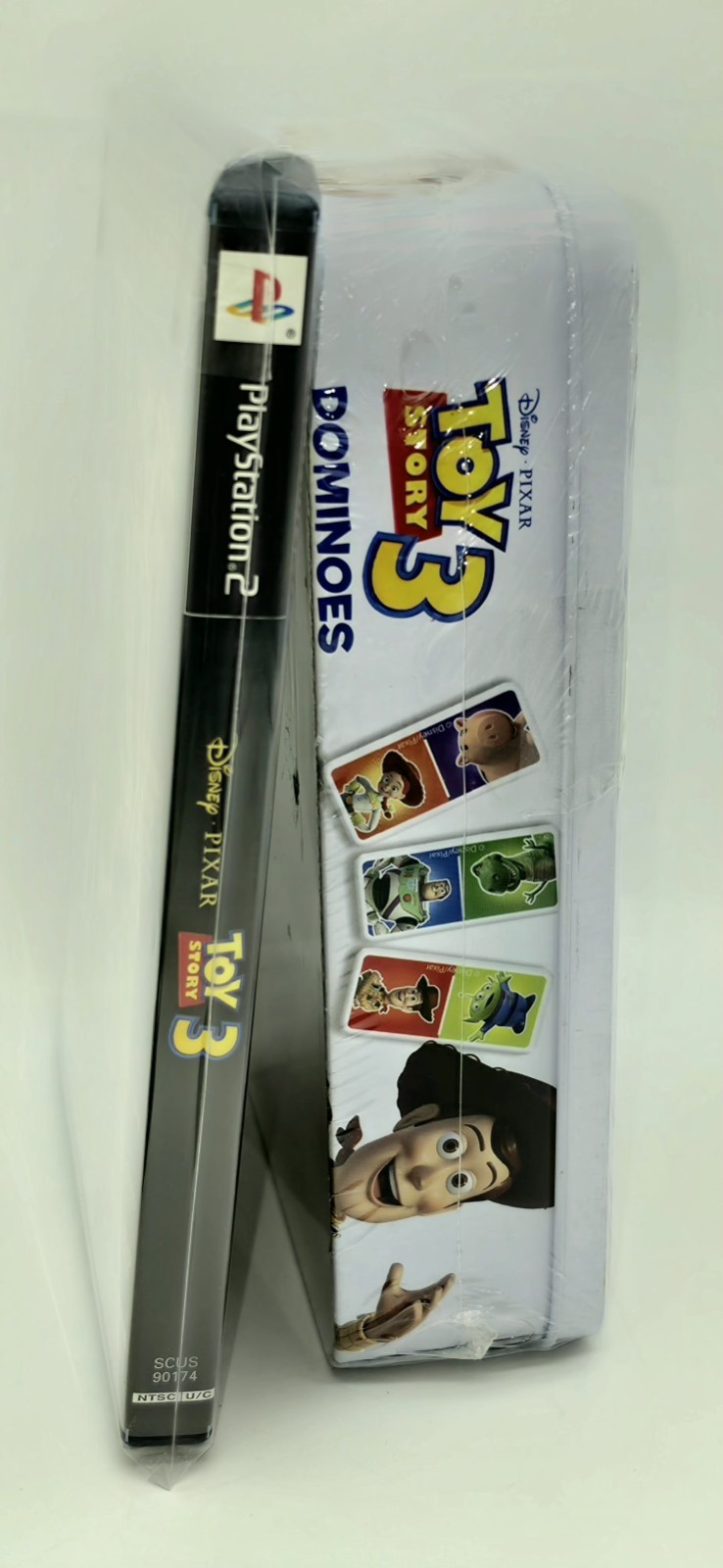 Toy Story 3 PS2 Video Game and Toy Story 3 Dominoes Set Bundle