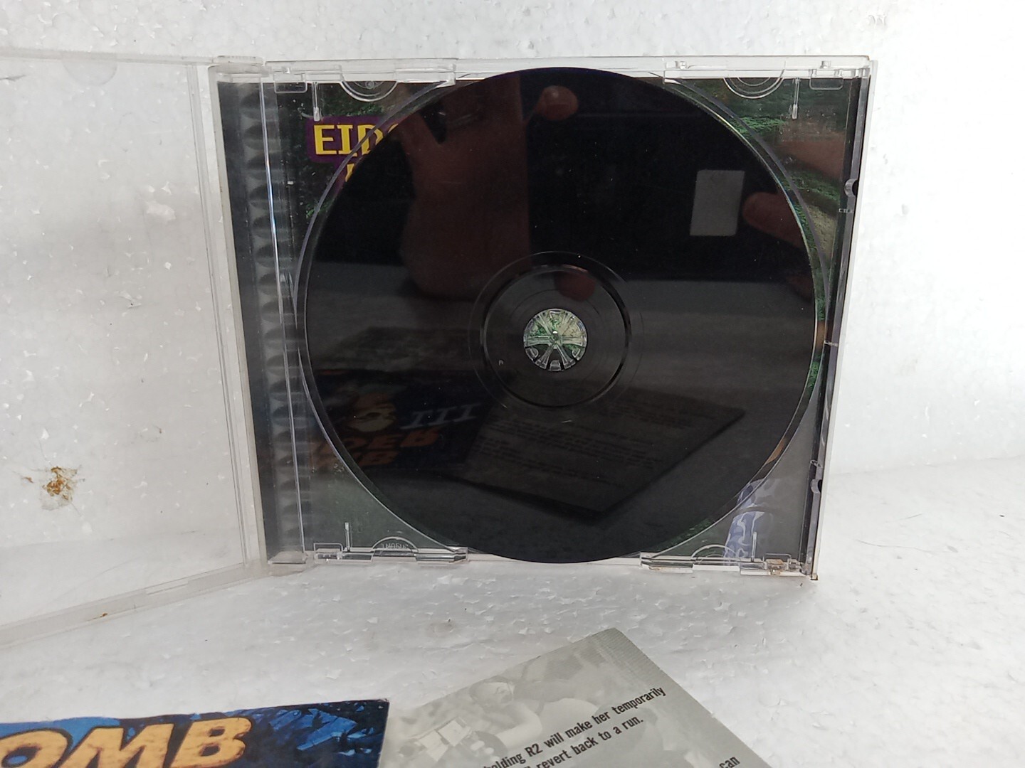 Tomb Raider III Adventures of Lara Croft Sony PlayStation 1 Manual & Case Damage