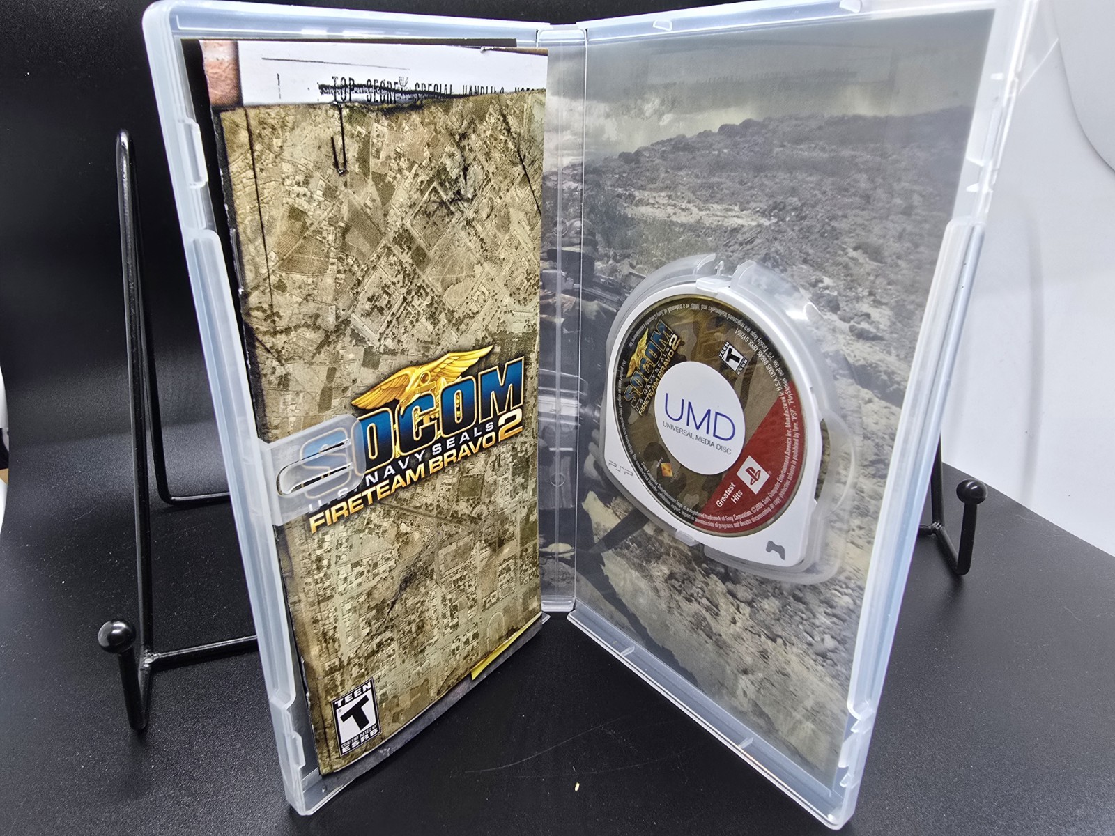 SOCOM: U.S. Navy SEALS Fireteam Bravo 2 (Sony PSP, 2006) Complete And Tested