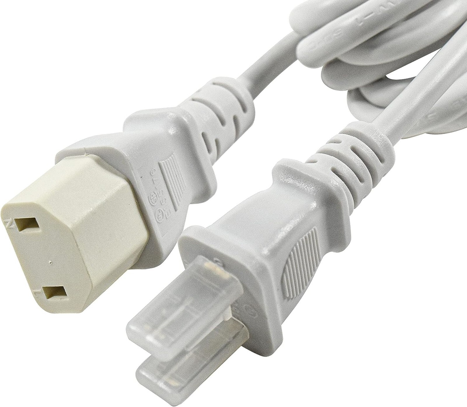 HQRP White 10ft AC Power Cord for Xbox 360 Jasper, Falcon and Slim