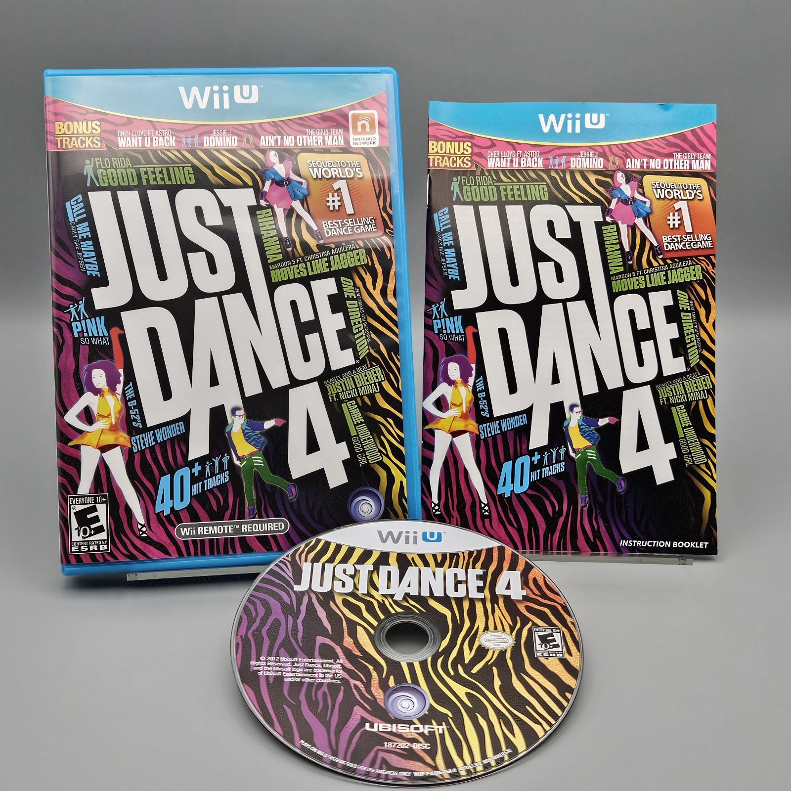 Just Dance 4 Nintendo Wii Complete Refurbished Excellent