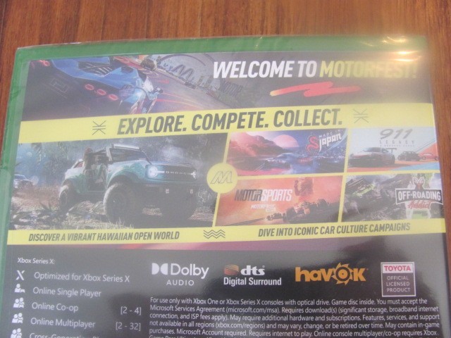 NEW The Crew Motorfest Microsoft Xbox Series X Xbox One Sealed Video Game Cars $