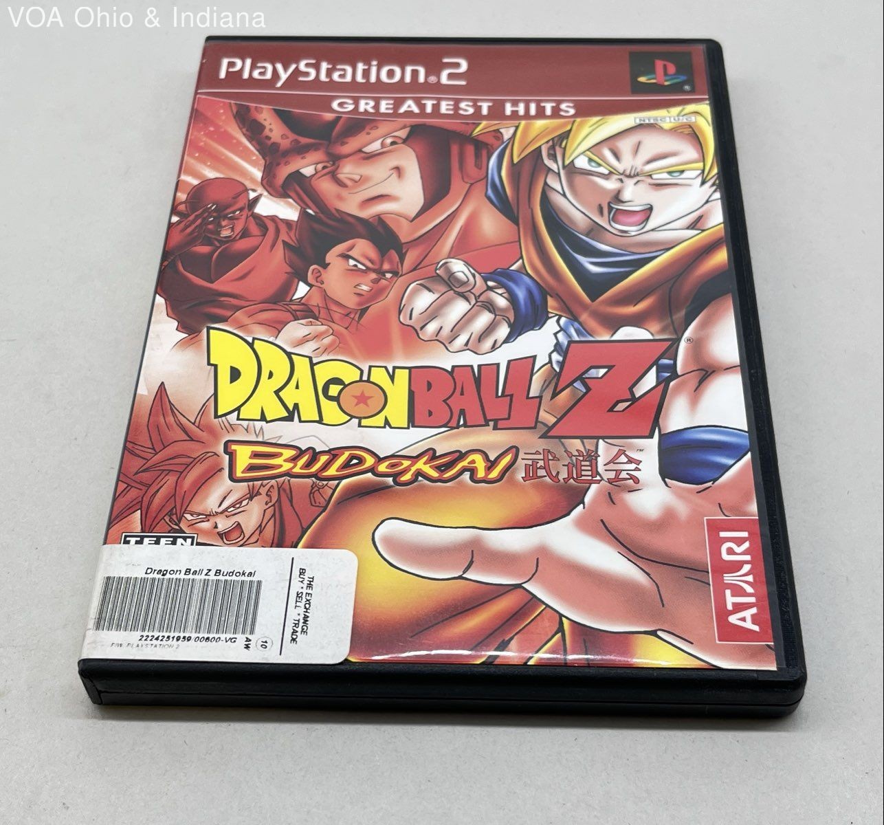 Dragon Ball Z Budokai PlayStation 2 PS2 Greatest Hits CIB Complete in Box
