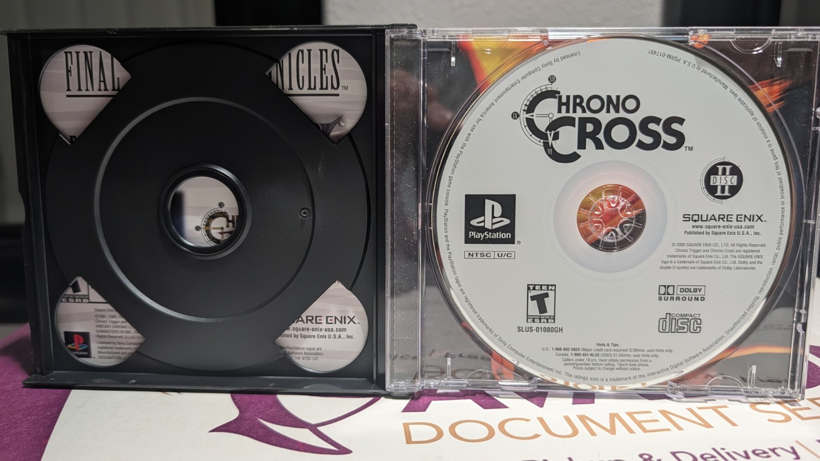 Square Enix Chrono Cross PS1 CIB Greatest Hits T JRPG RPG