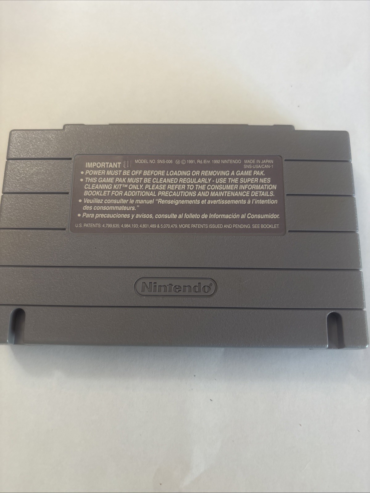 Dennis The Menace (Super Nintendo Entertainment System, 1993)