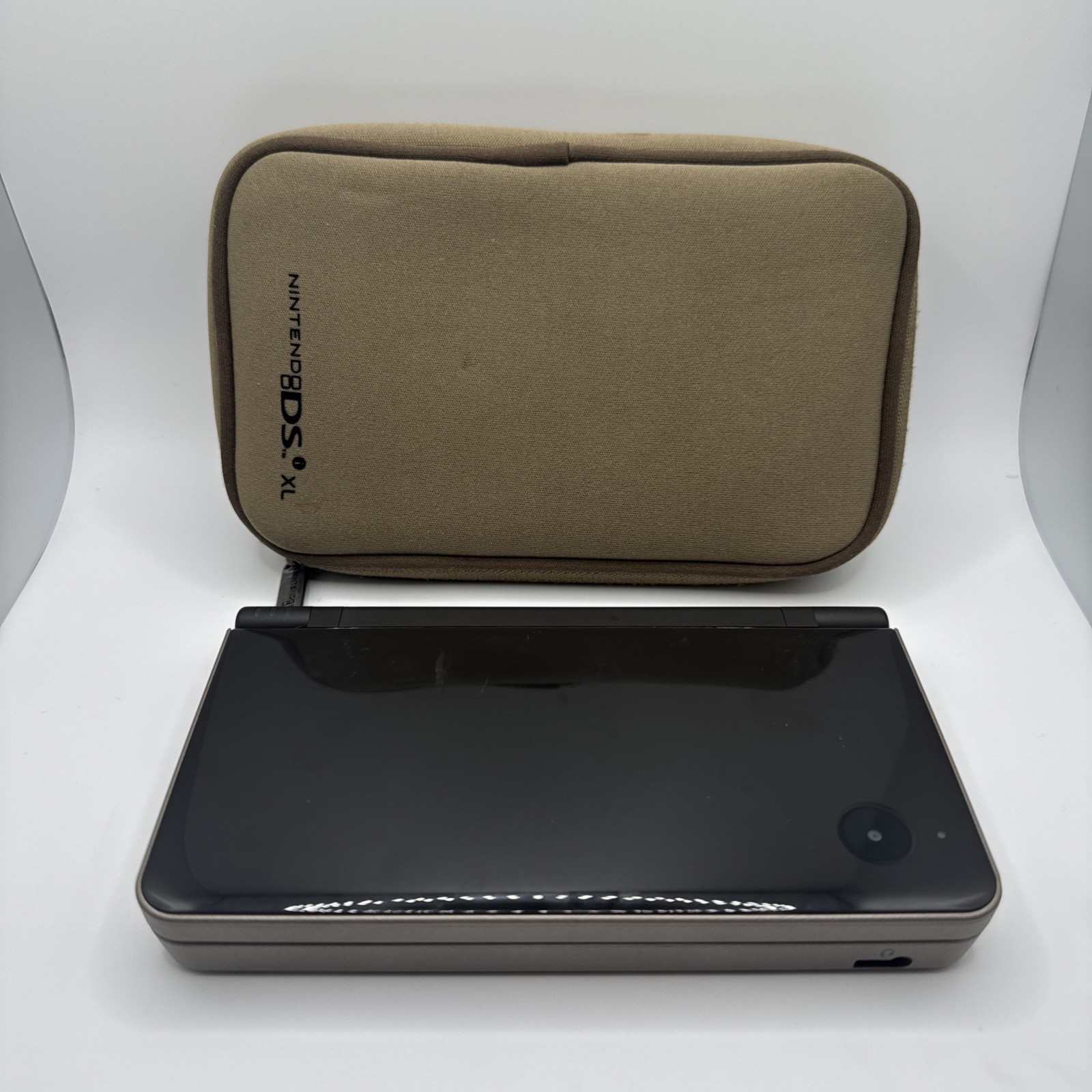 Nintendo DSi XL LL Dark Brown Console Japan Ver Tested & Working with case