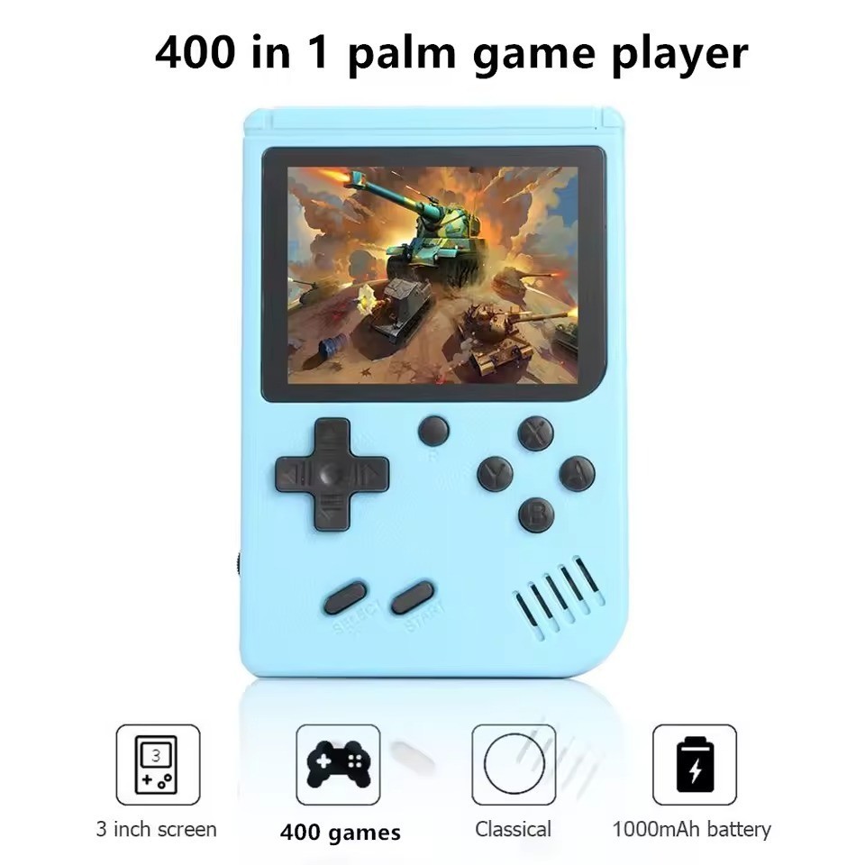 400 In 1 MINI Games Handheld Game Players Portable Retro Video Console Boy 8 Bit
