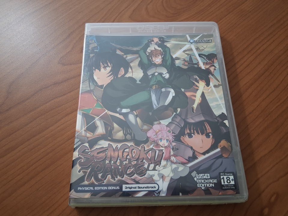 Sengoku Rance Alicesoft Mangagamer English USB Package Visual Novel JRPG OOP