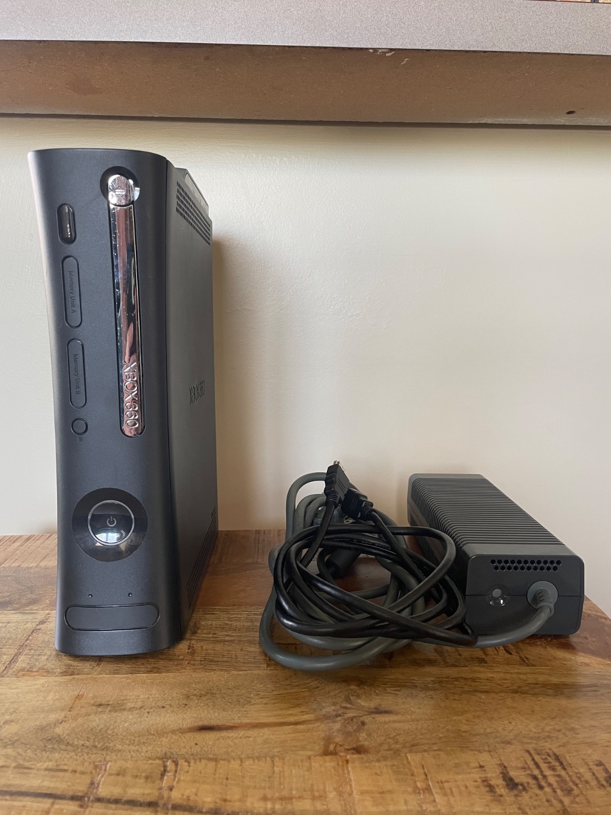 Xbox 360 Console With 60GB HDD Black Console – Tested & Works Great!