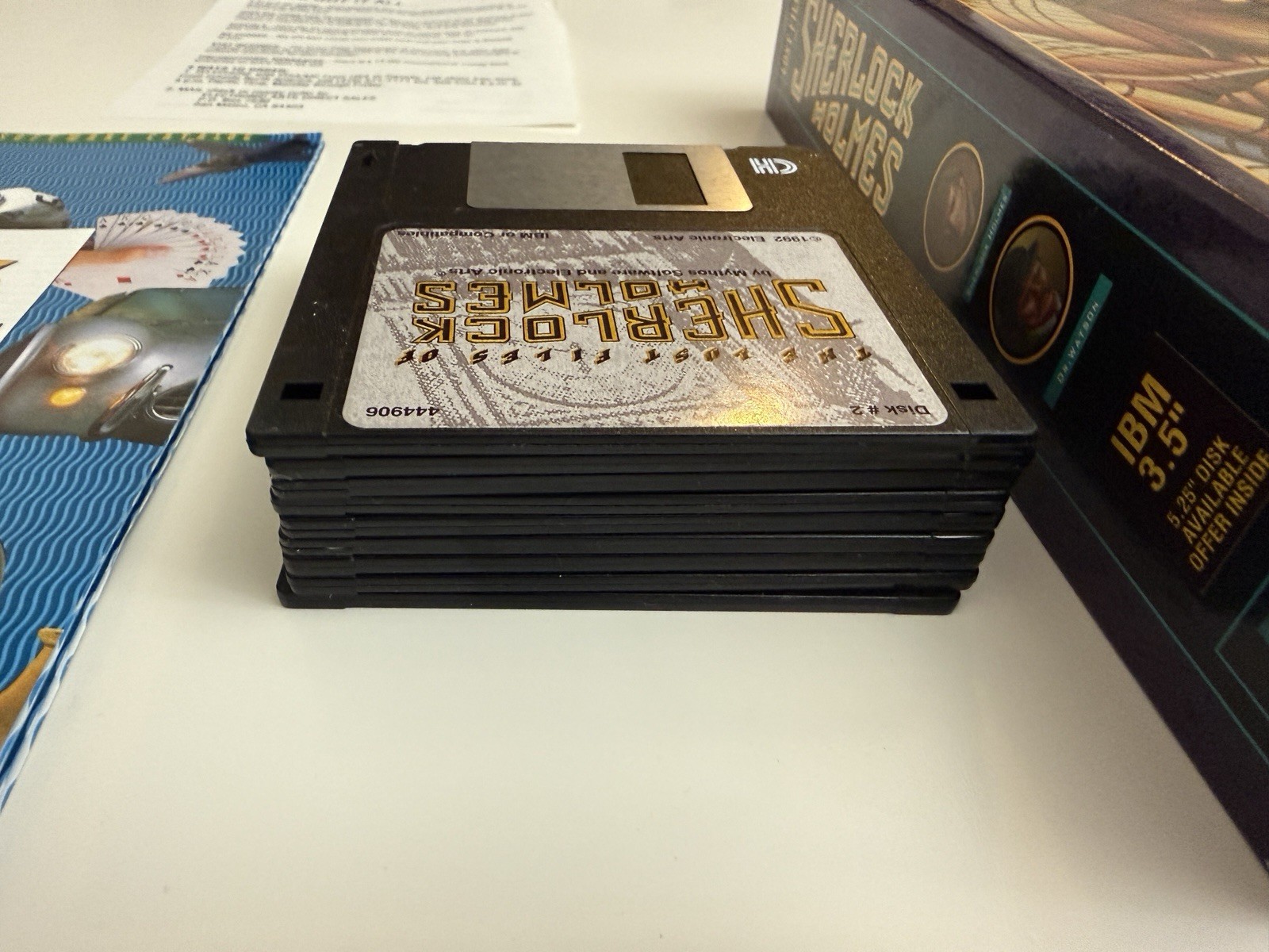 Electronic Arts PC Game The Lost Files of Sherlock Holmes 1992 Boxed Floppy Set
