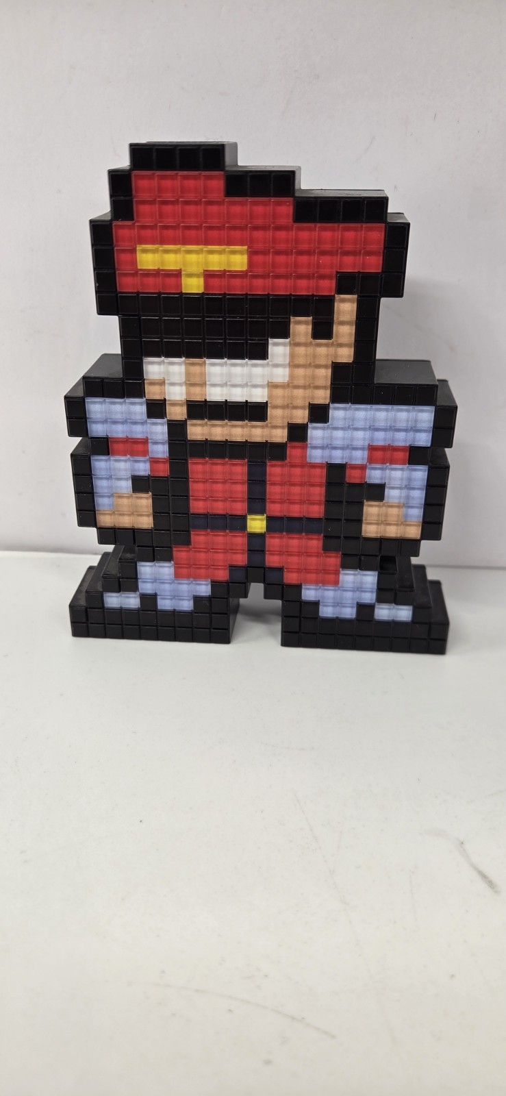 PDP Pixel Pals Street Fighter 30th Anniversary Light Up M. BISON #022 Tested –