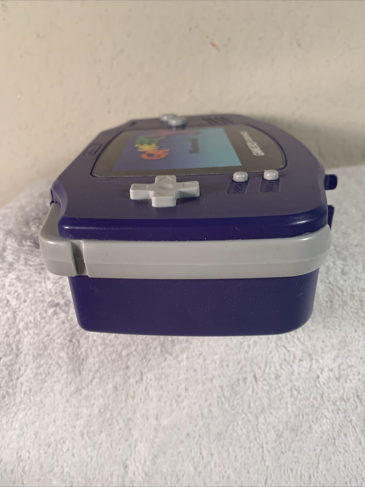 RARE Game Boy Advance Hard Shell Carrying Case 2002 ALS – Indigo Purple Readinfo