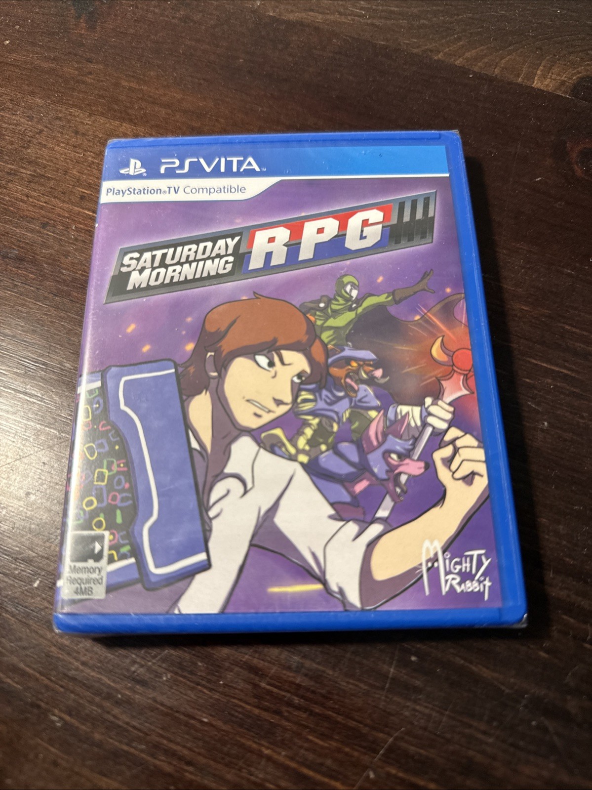 Saturday Morning RPG Playstation PS Vita New Y-Fold Sealed Limited Run Games