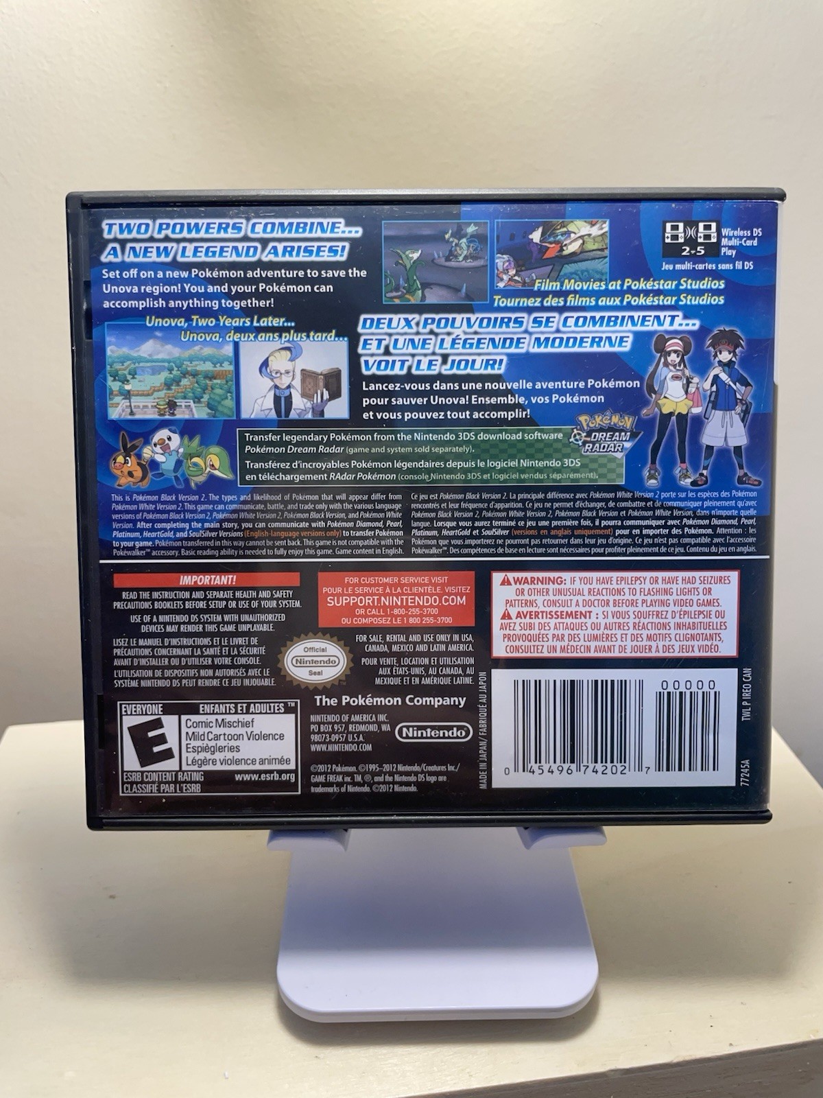 Pokémon Black Version 2 (Nintendo DS, 2012)