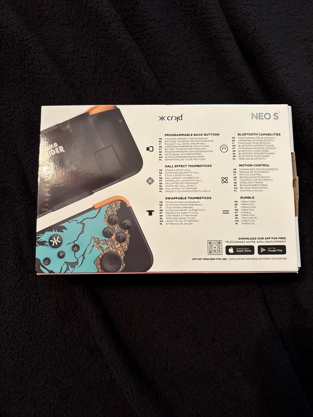 CRKD x Limited Run Tomb Raider I-II-III NEO S Wireless Switch Controller NEW