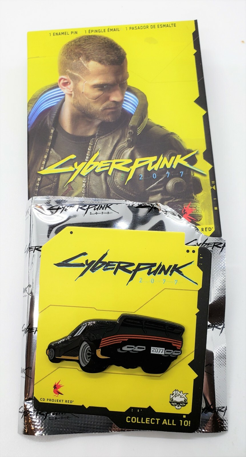 Cyberpunk 2077 enamel pins YOU PICK CD Projekt Red singles or set 9 10 blind box