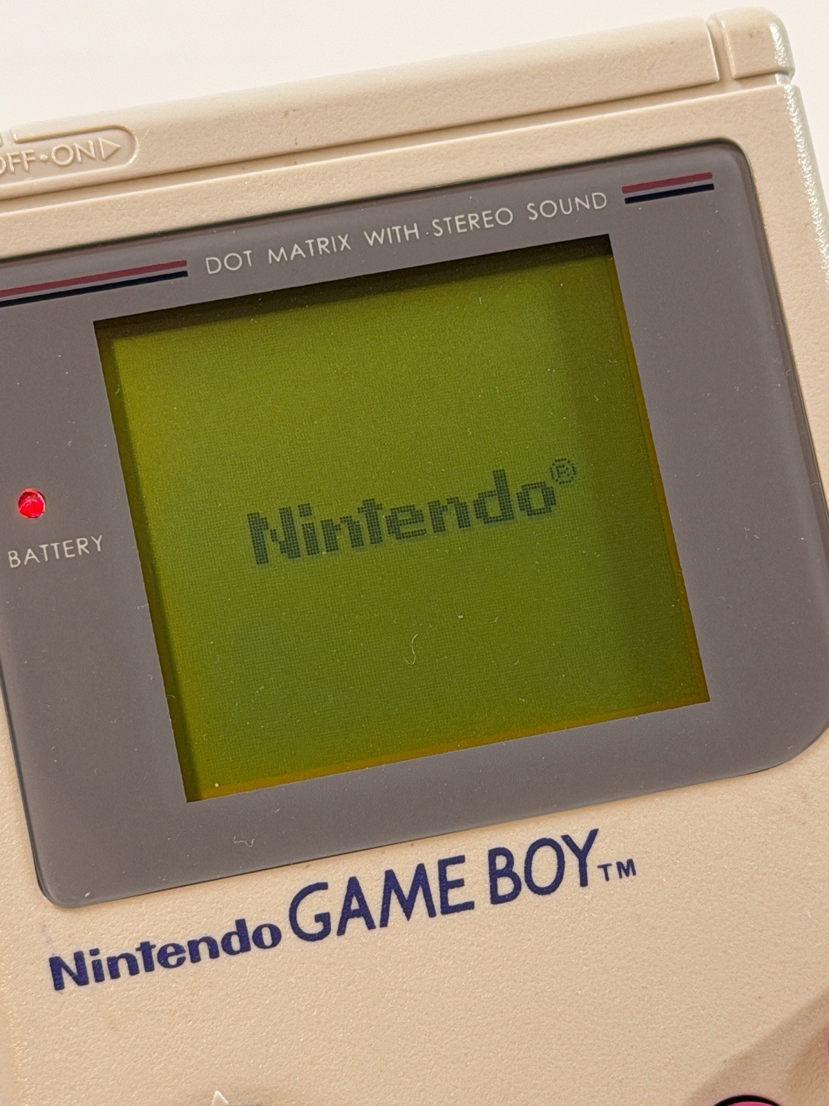 Nintendo Game Boy/Gameboy DMG Gray – Great Condition w/Working Light Boy – Nice!