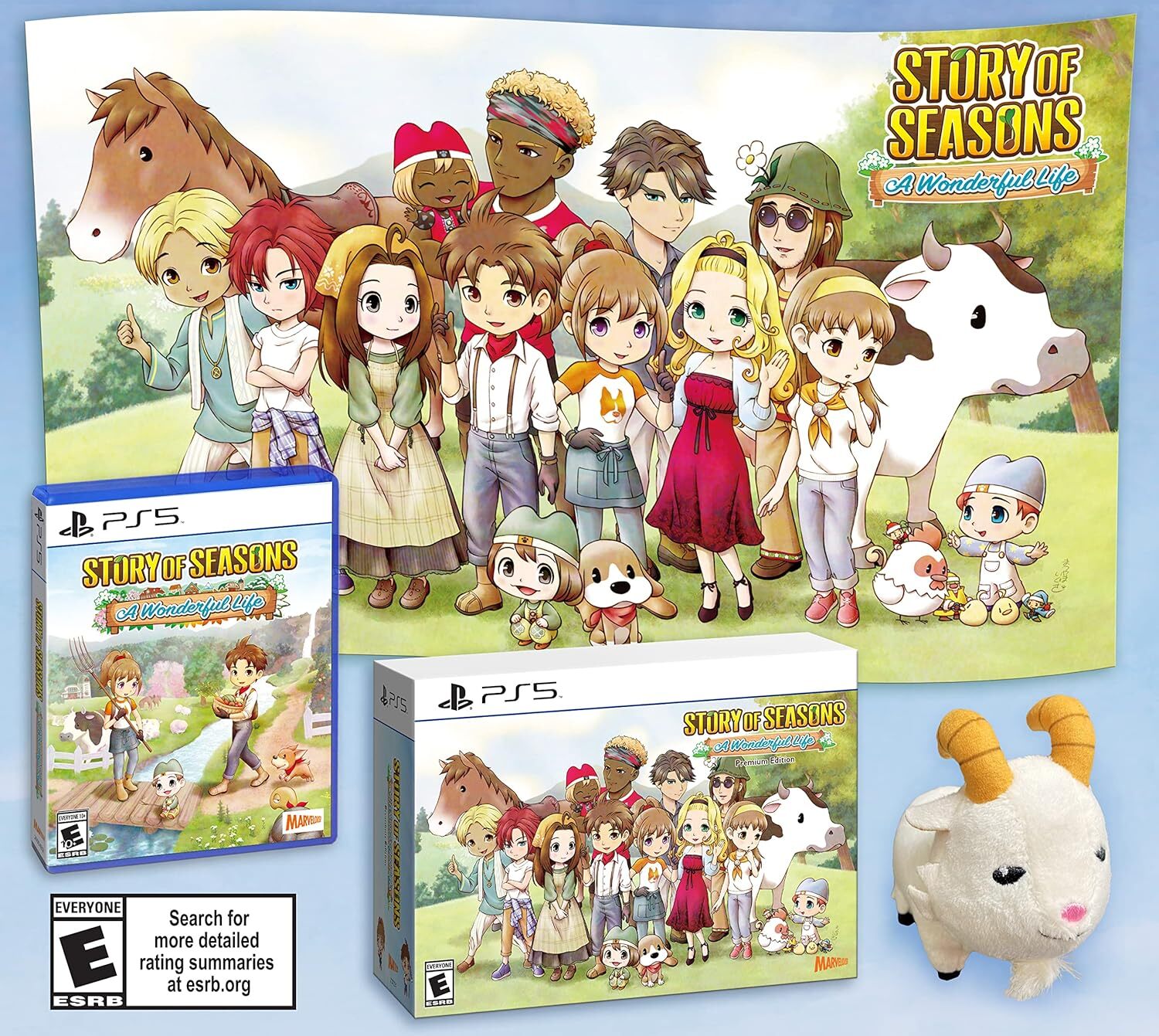 STORY OF SEASONS A WONDERFUL LIFE PREMIUM EDITION – PS5