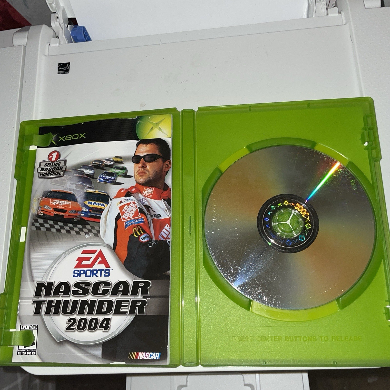 EA SPORTS NASCAR Thunder 2004 (Microsoft Xbox, 2004) Racing w/ Manual NTSC E