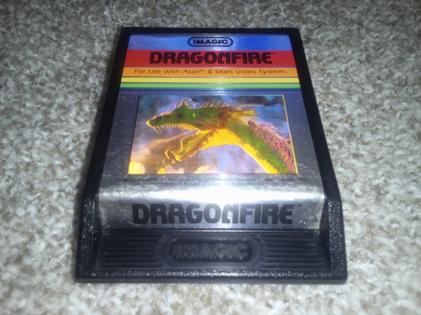 Atari 2600 IMAGIC Games Lot of 7 All Tested and Working See Pics