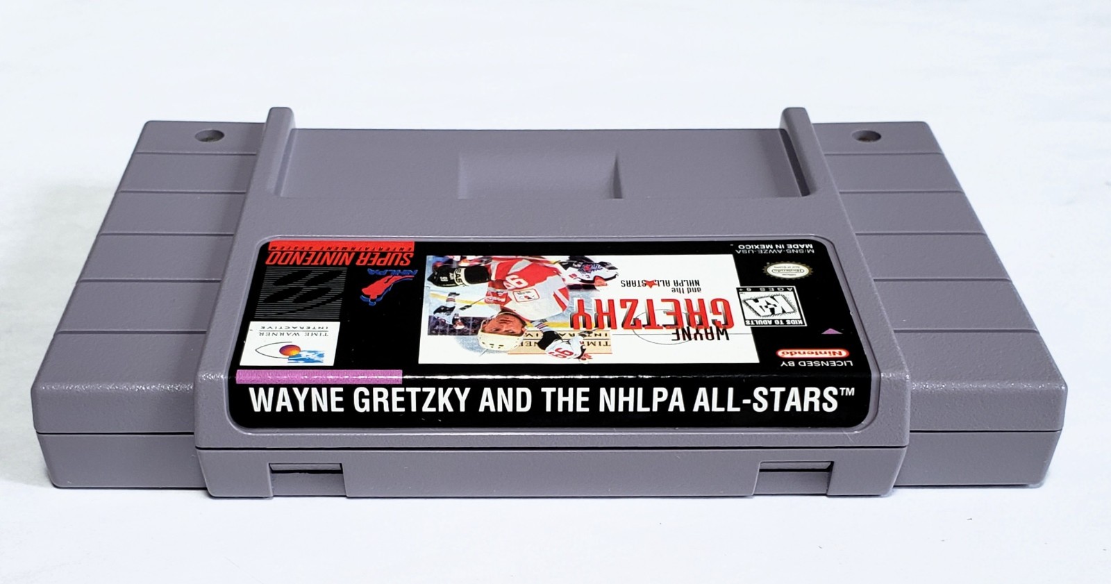 Wayne Gretzky & The NHLPA All-Stars (Super Nintendo, 1995) 100% Complete!! SNES