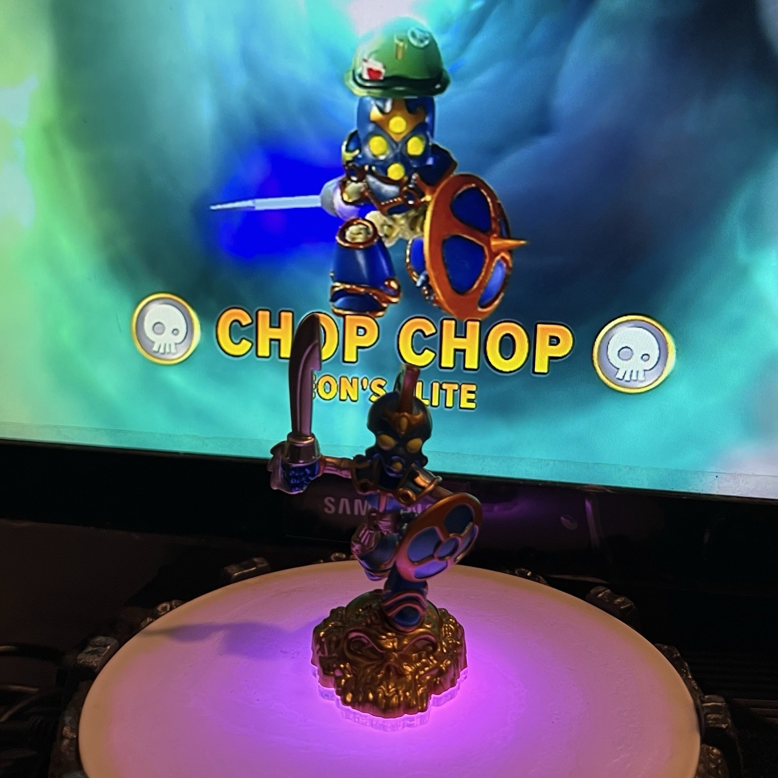 Skylanders Eon’s Elite Chop Chop Figure Activision Wii XBox PS3 Tested Working