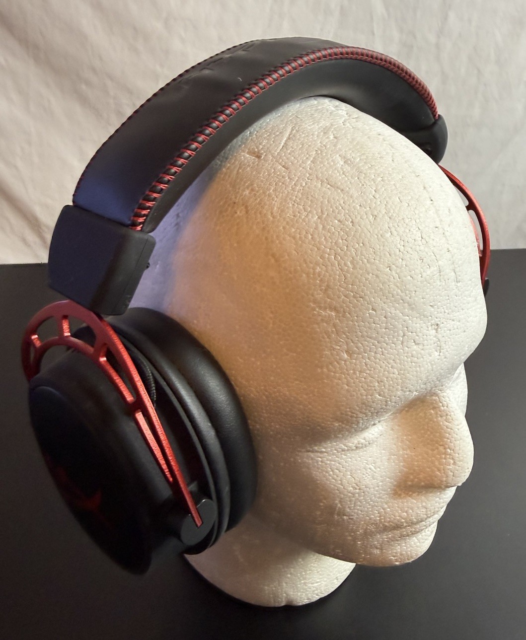 HyperX Cloud Alpha Black Red Headband Gaming Headset CA001 No Cords