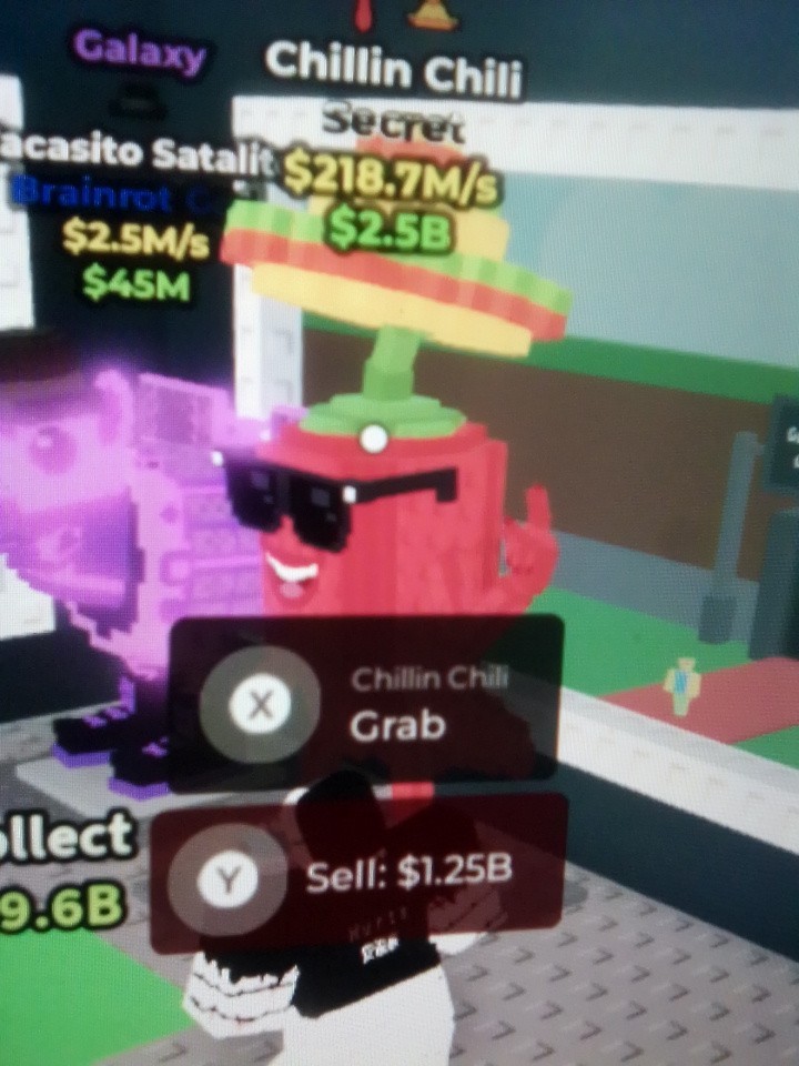 💵 275m/s Chillin Chilli – Steal a Brainrot ⚡Fast Delivery