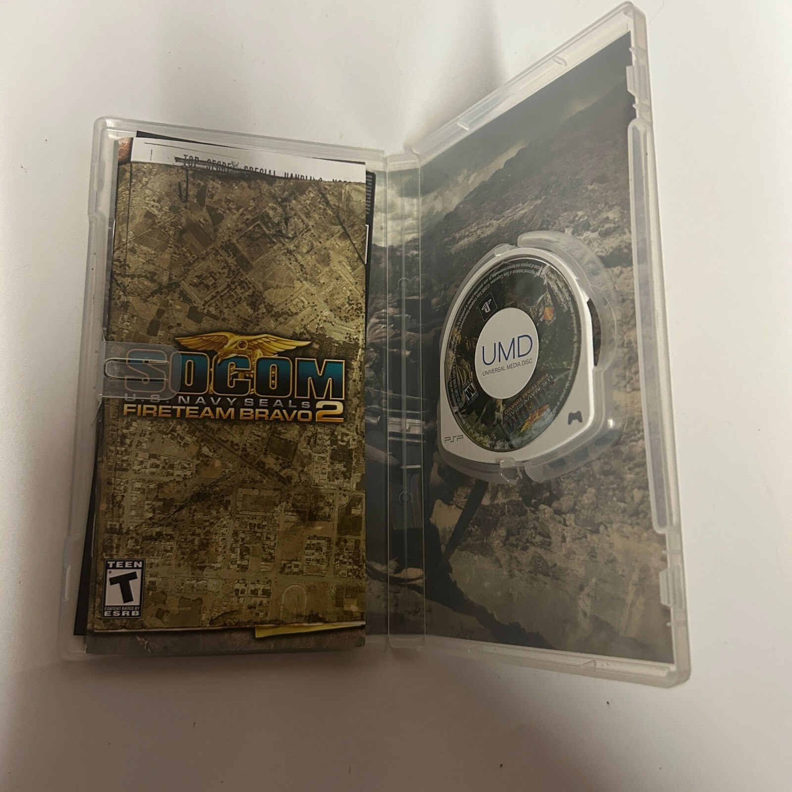 SOCOM: U.S. Navy SEALs — Fireteam Bravo 2 (Sony PSP, 2006)