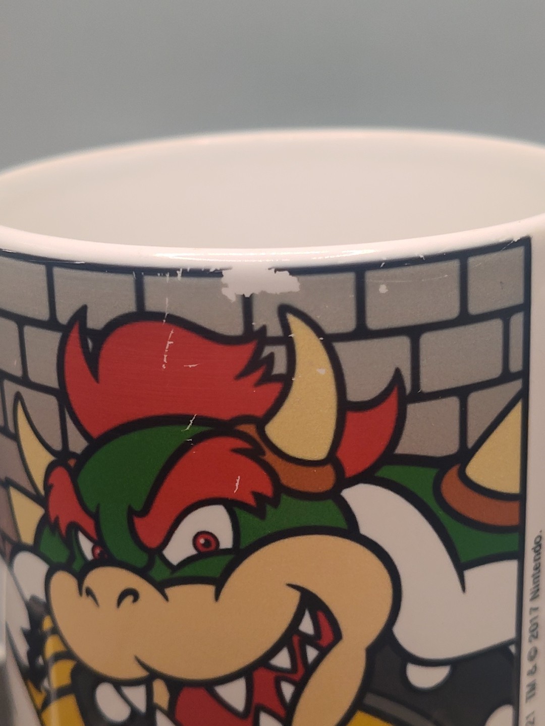 Super Mario Bros “Like A Boss” Bowser 16 oz Ceramic Mug Licensed Nintendo