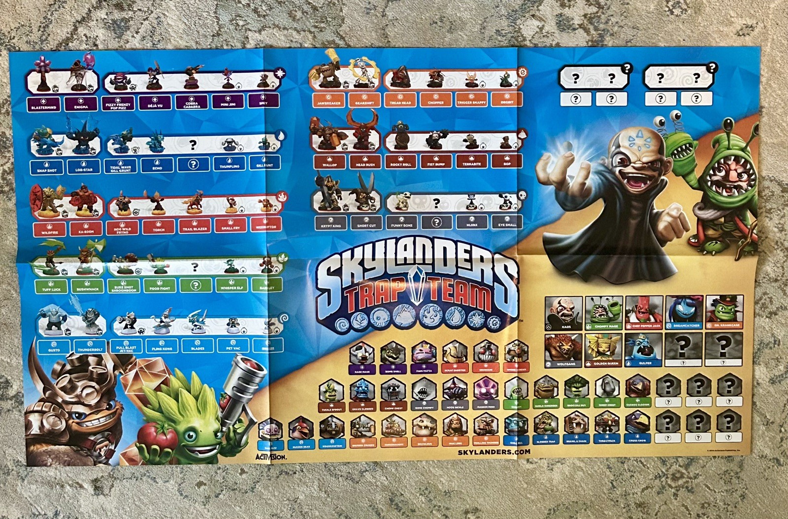 Skylanders – Trap Team – 2014 In-Store Promo Event Swords ⚔️ – BNIFSP