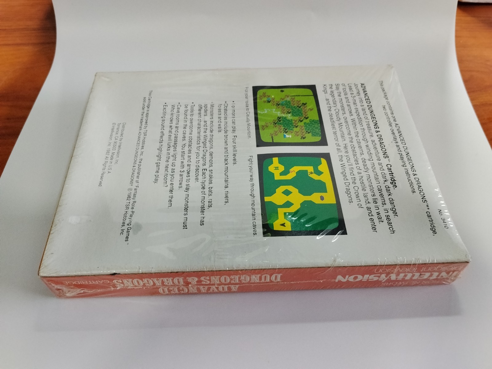 Advanced Dungeons & Dragons (Intellivision, 1982) Brand New Sealed