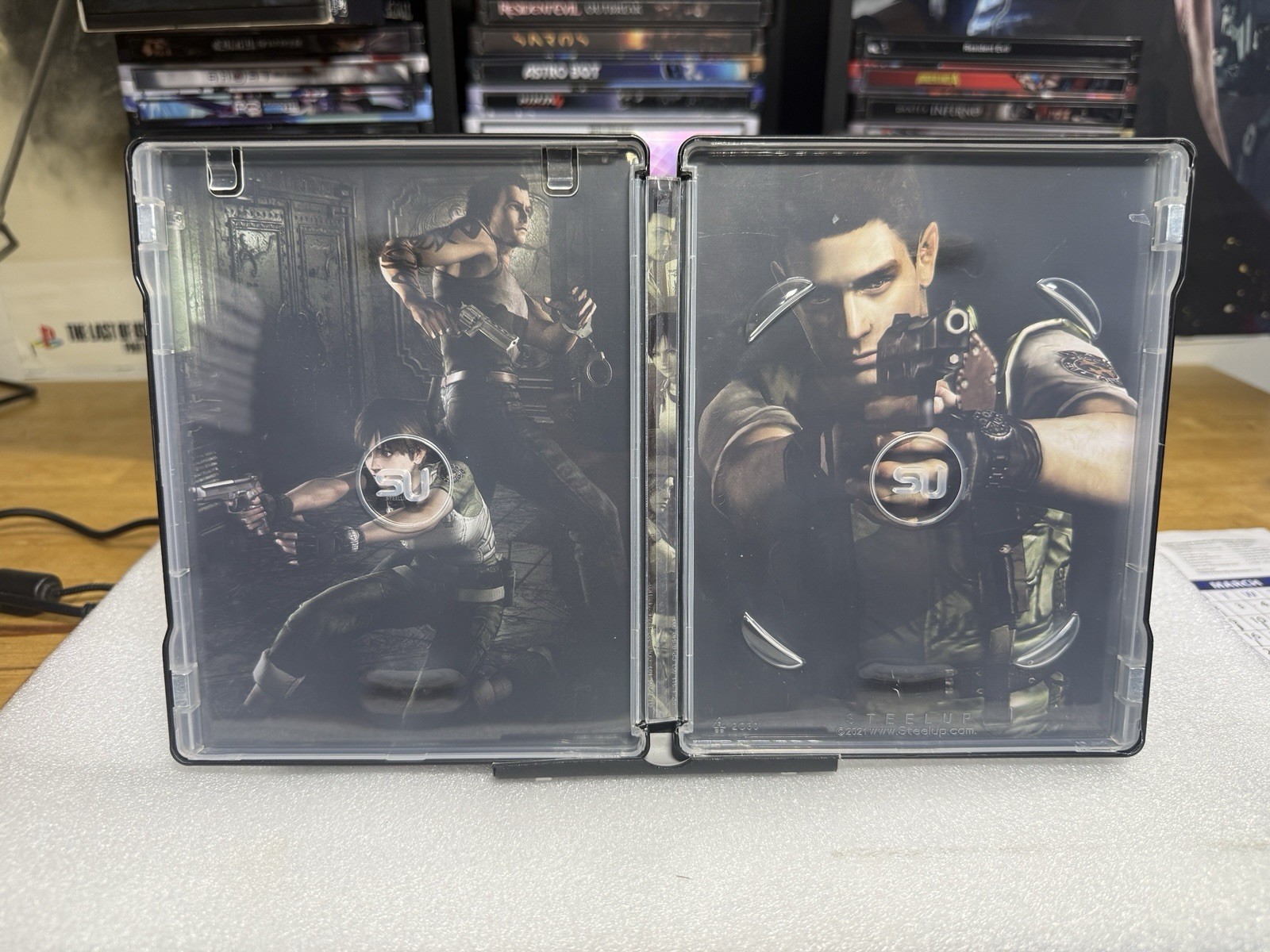 Resident Evil Origins Collection Custom Steelbook/Steelup Case PS5/Xbox (No Game