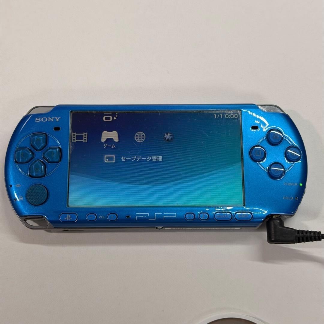 Excellent Sony PSP-3000 Vibrant Blue Console