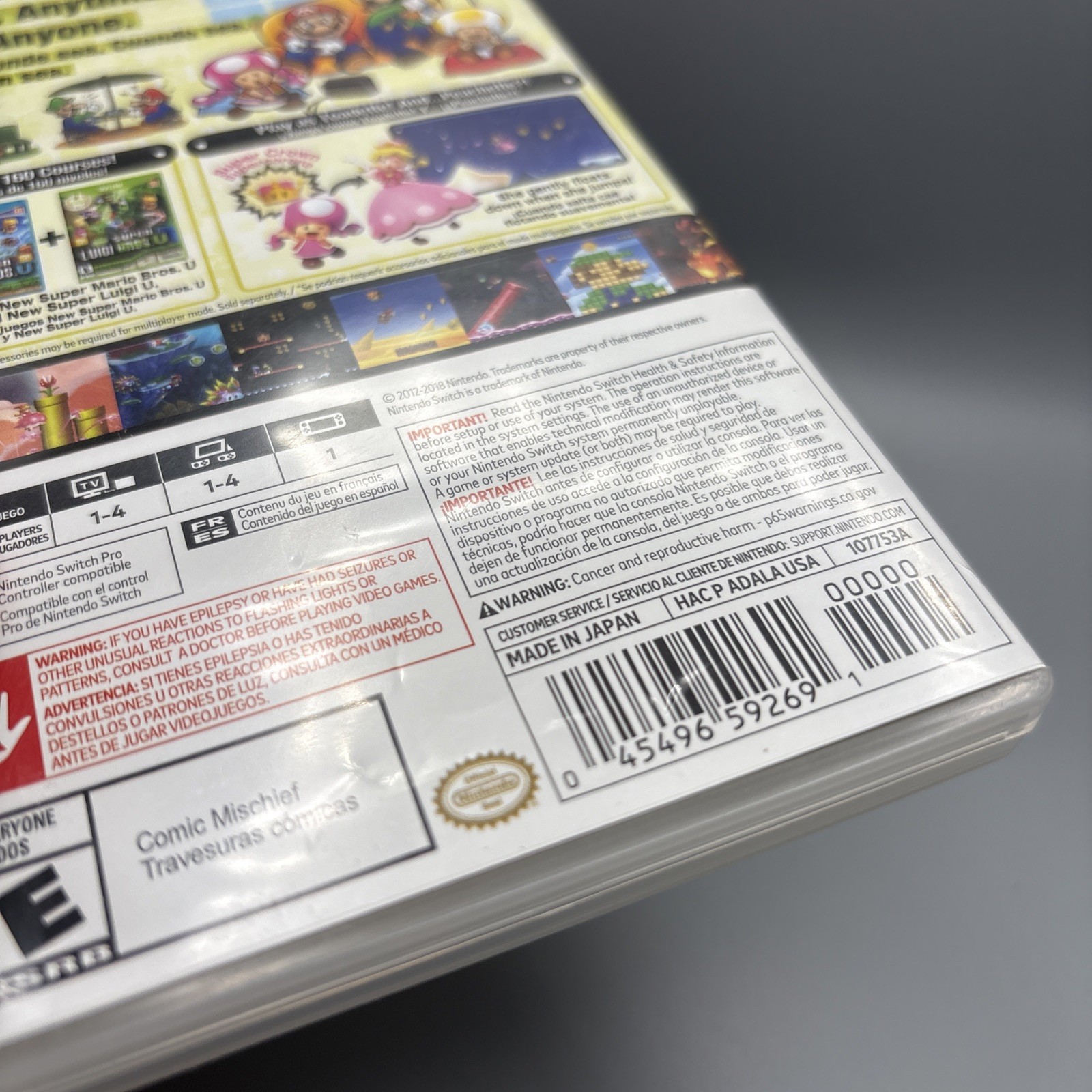 New Super Mario Bros. U Deluxe (Nintendo Switch, 2019)