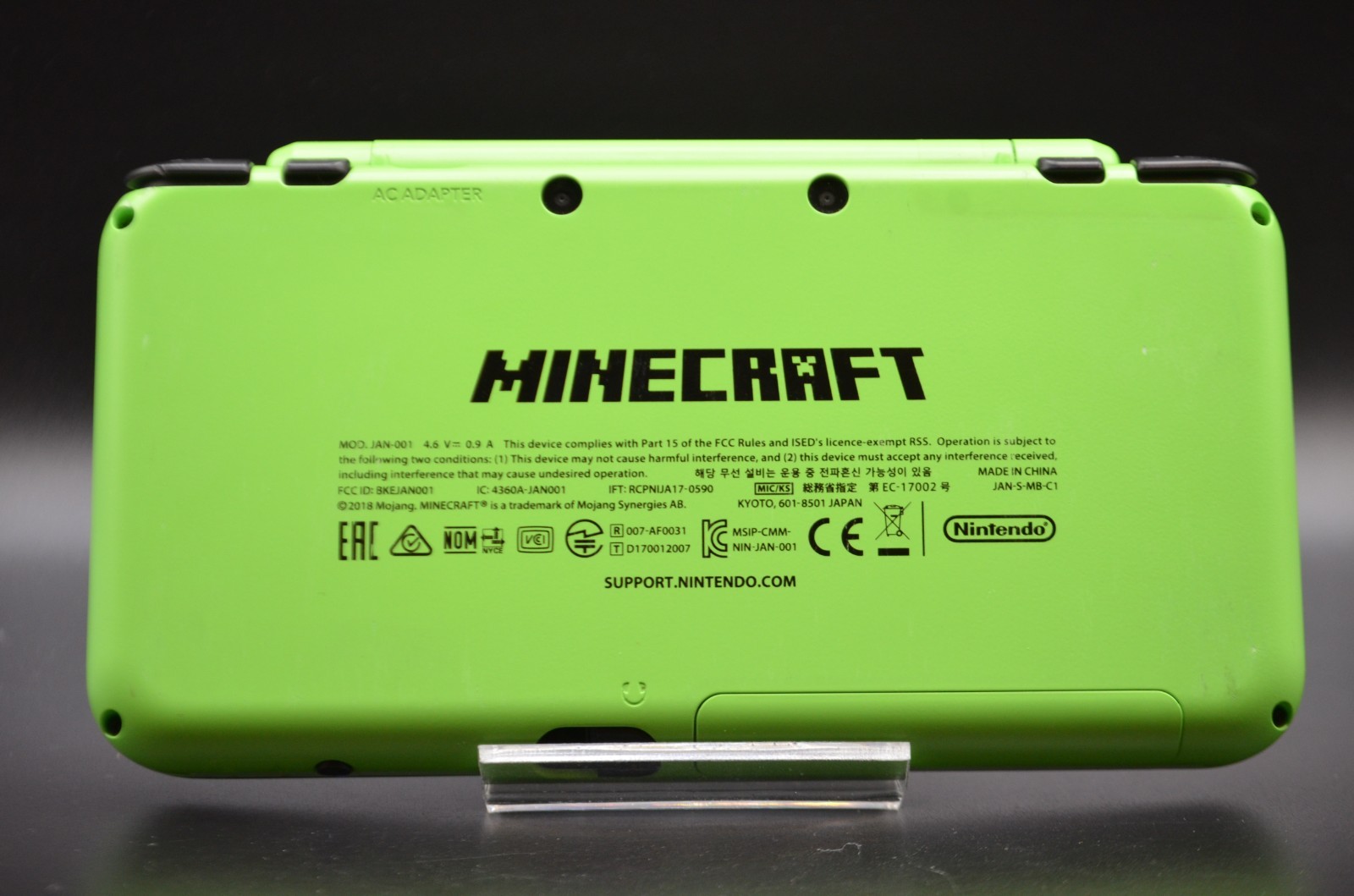 [REGION FREE]Nintendo new 2DS LL XL Minecraft Edition Console Only Used RANK A/B