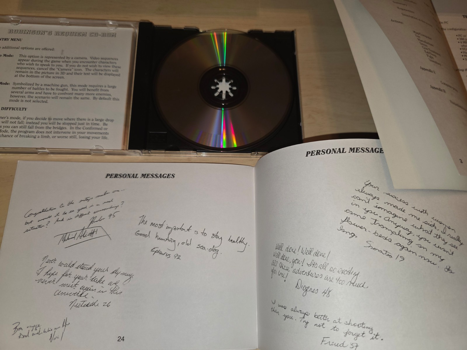 Robinson’s Requiem 1994 IBM PC Game by Silmarils on CD-ROM – CIB!