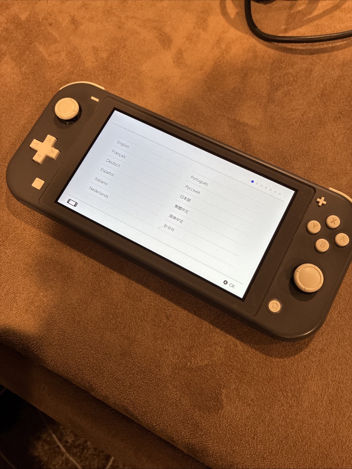 Nintendo Switch Lite Gray Handheld System 32GB 720p HD W Charger – TESTED/WORKS