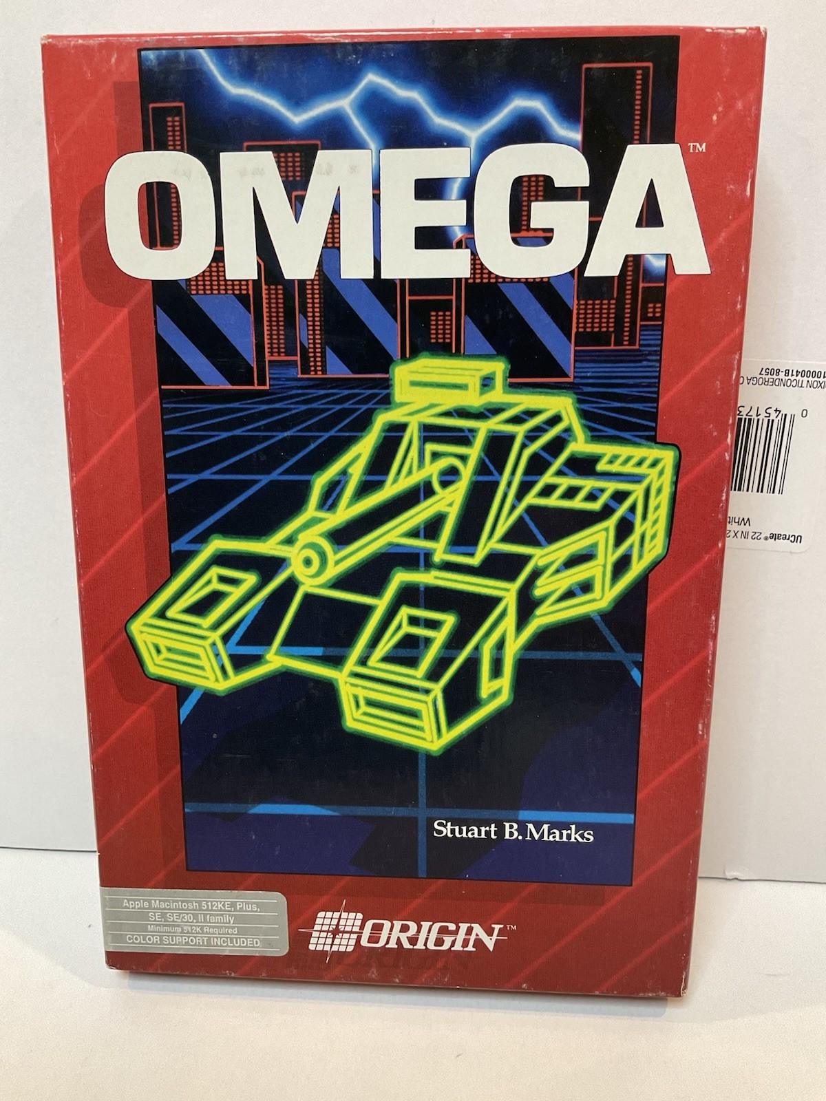 Vintage Macintosh Simulator Software Omega ORIGIN Systems
