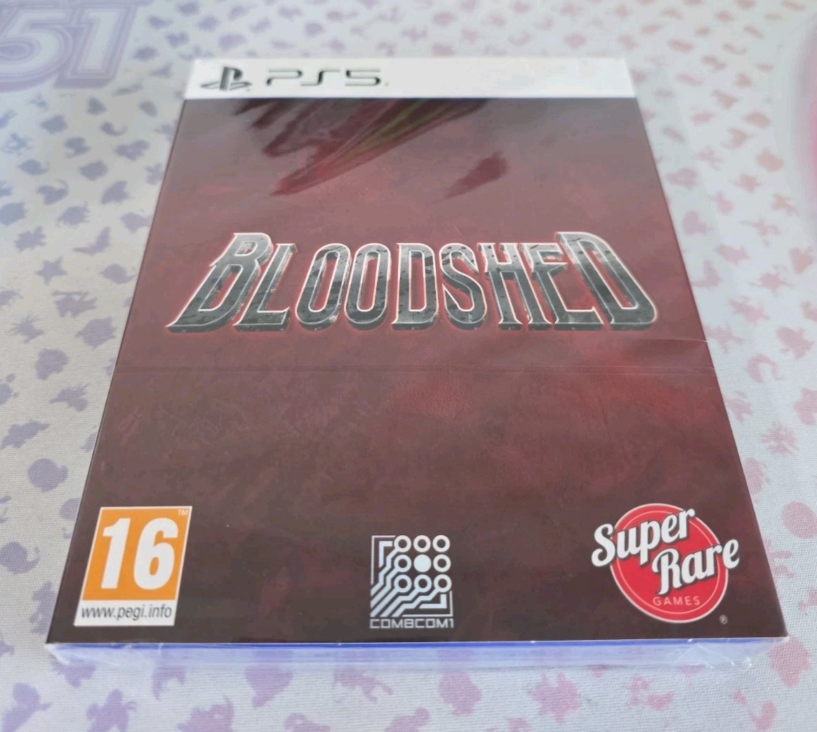 Bloodshed (PS5) – Super Rare Games #28 – VERY RARE – With Slipcover -SHIPS TODAY