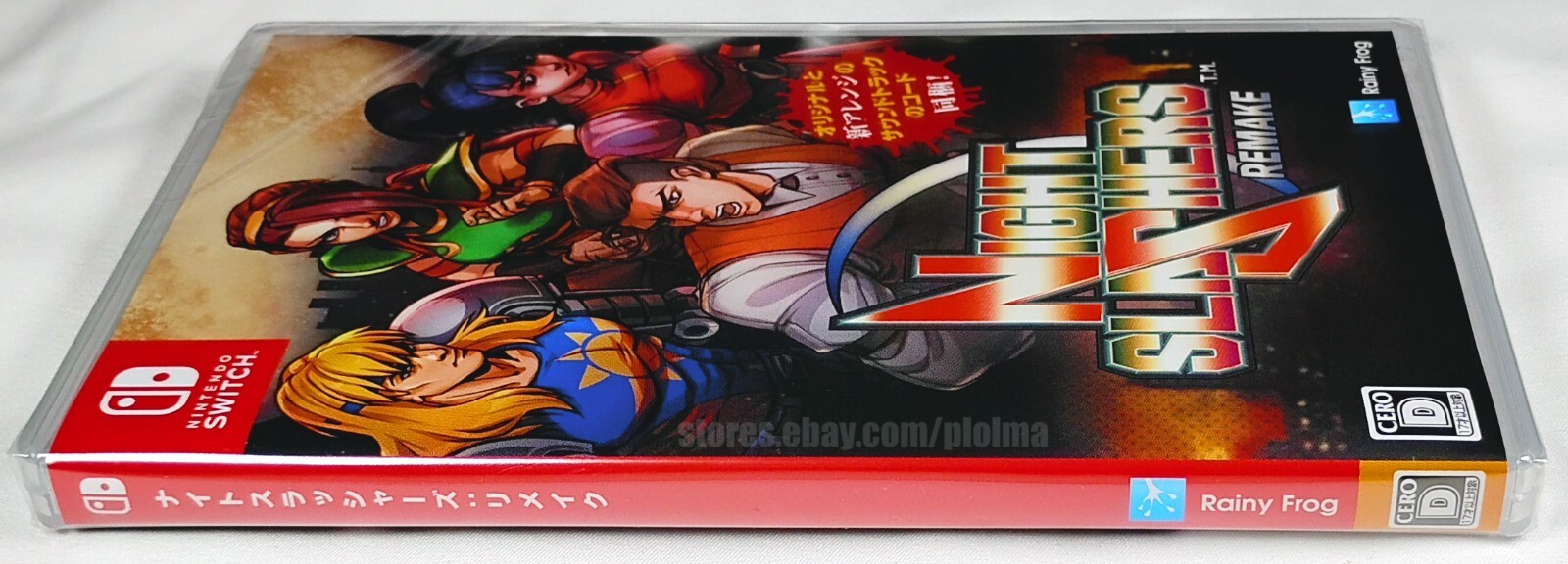 NIGHT SLASHERS REMAKE Brand New NINTENDO SWITCH Game JP Release, ships from USA