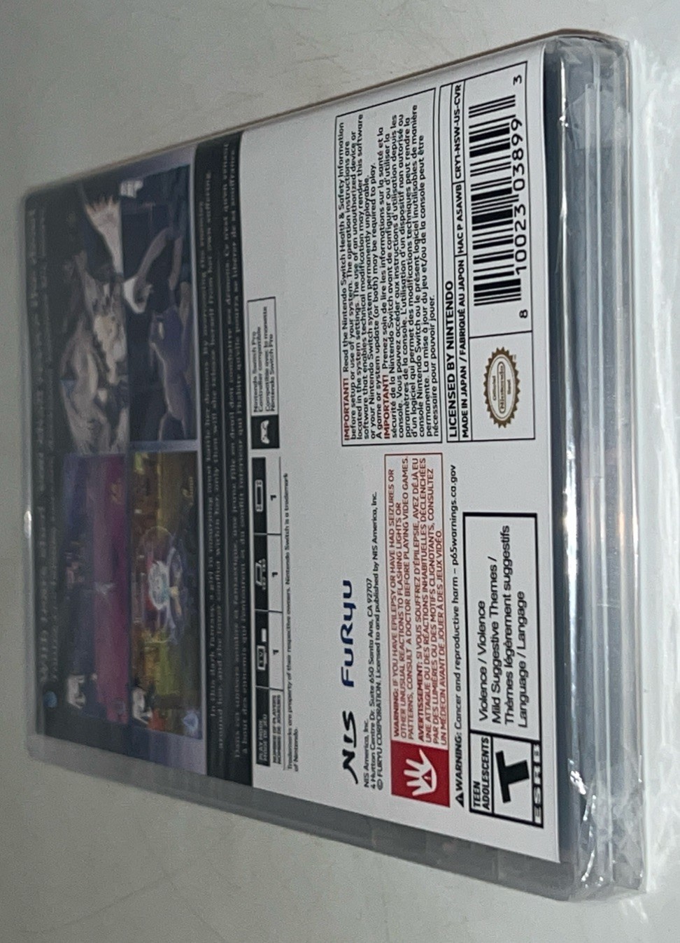 Crystar (Nintendo Switch) NIS America- New Sealed