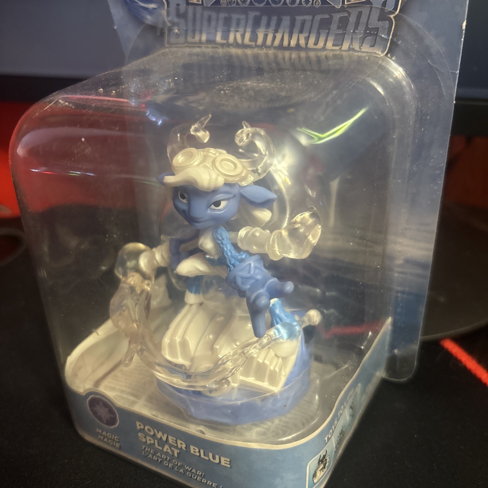 Power Blue Splat – Skylanders Superchargers *Damaged Box*