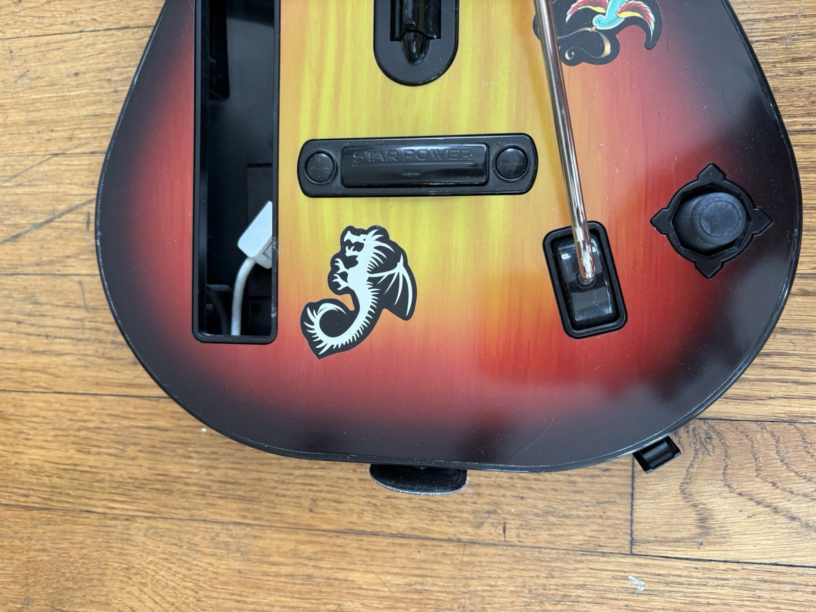 RedOctane Wireless Guitar Controller Nintendo Wii Guitar Hero 95455.805 Tested